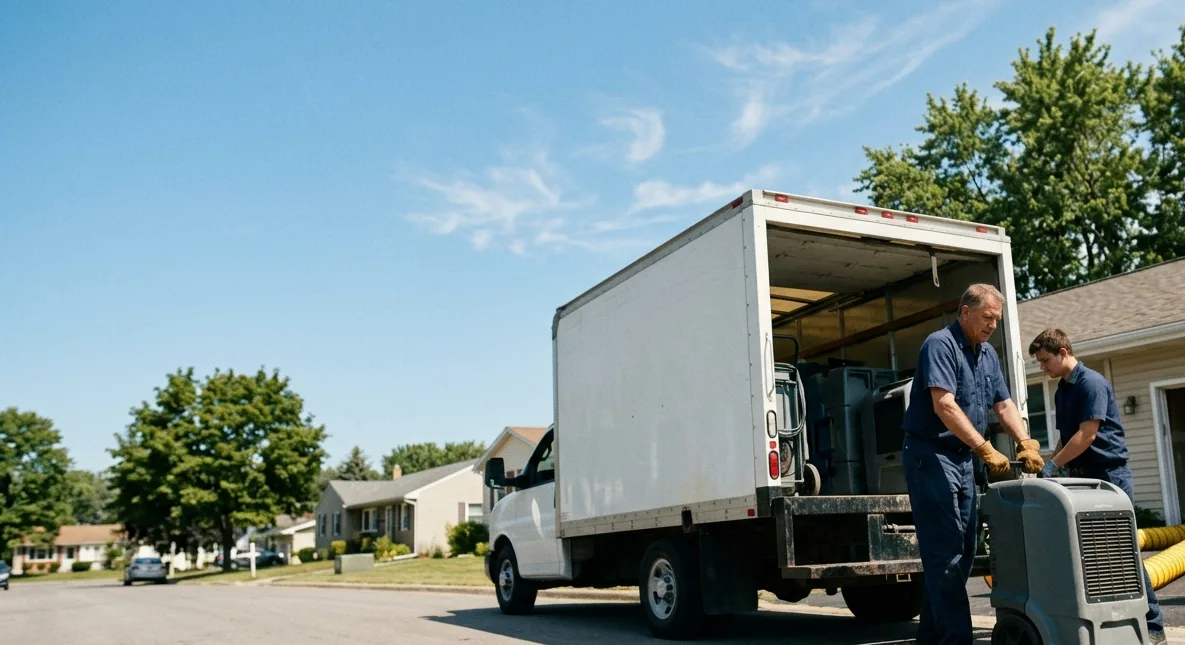 Water Damage Cleanup in Kendallville, IN near me